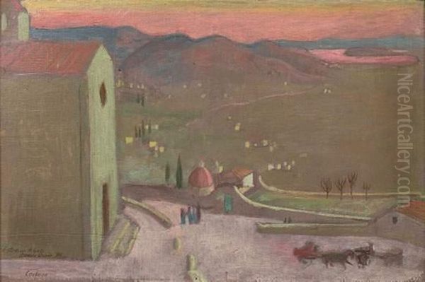Vue De Cortone Ii - view 1