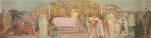 La Cene. Esquisse Pour Saint-martin-de-vienne La Cene. Esquisse Pour Saint-martin-de-vienne