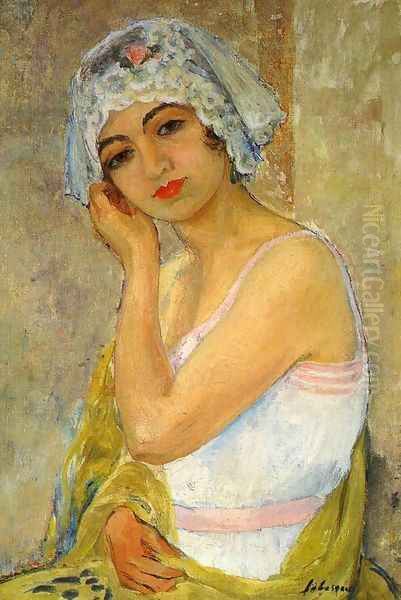 Seated Young Woman - view 1