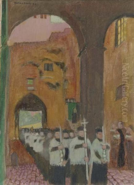 Procession Aux Quattro Coronali, Rome - view 1
