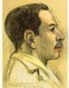 Portrait Du Peintre Albert Martine Portrait Du Peintre Albert Martine