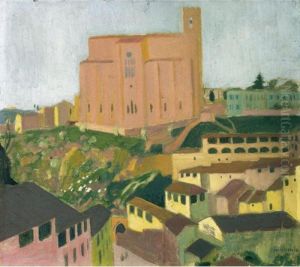 Eglise Saint Dominique A Sienne by Maurice Denis