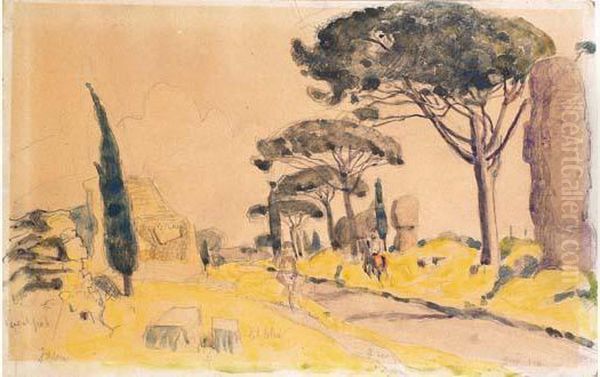 Via Appia A Rome - view 1