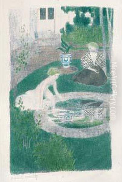Le Reflet Dans La Fontaine. 1897. - view 1