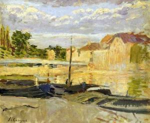 The Banks of the Marne at Lagny by Henri Lebasque