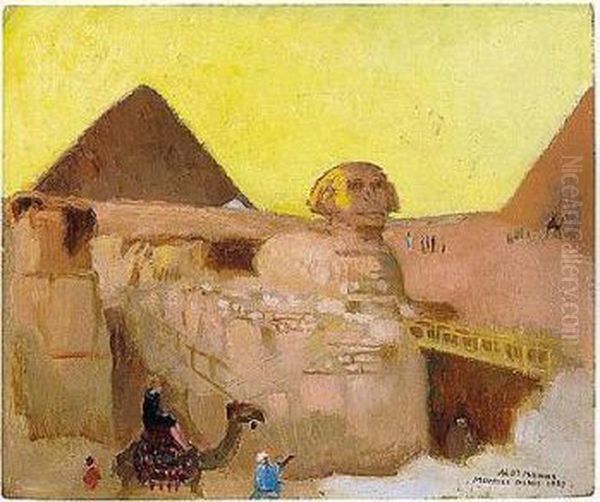 Vue Du Sphinx Le Soir - view 1