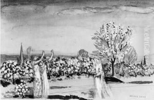 Annonciation, Vers 1930. by Maurice Denis
