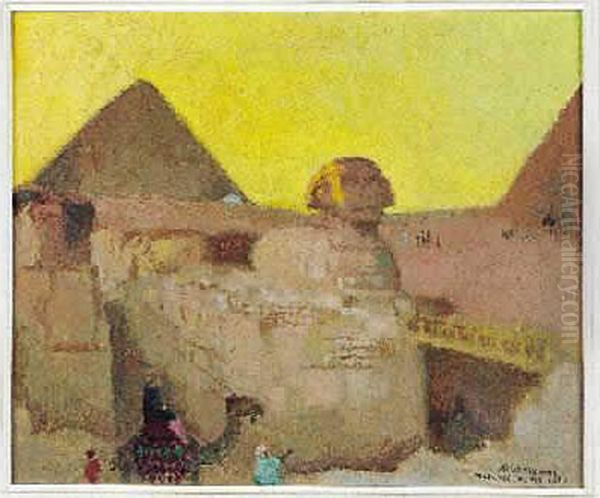 Le Sphinx Et Les Pyramides - view 1