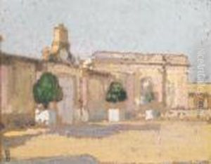The Sunny Town Square by Maurice Denis