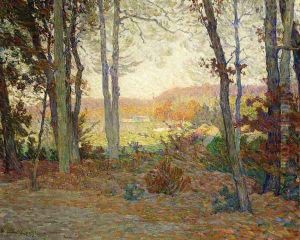 Landscape with House in the Woods in Saint Thomas, Antilles