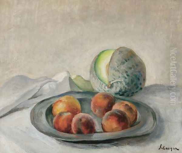 Pêches et melon - view 1