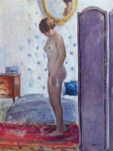 Young Girl at Her Toilet