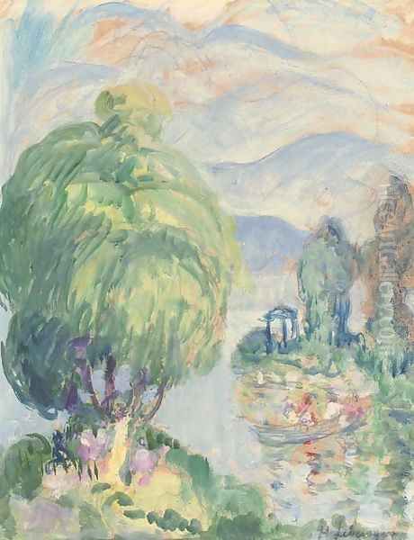 Bord de la riviere - view 1