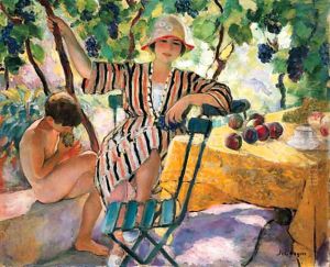 Au jardin en ete, Saint-Tropez