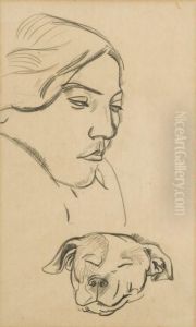 Femme Au Chien, Etude