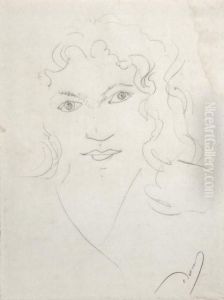 Portrait De Femme by Andre Derain
