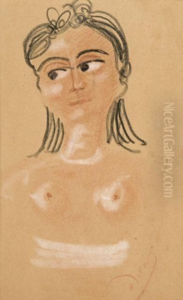 Jeune Fille Aux Cheveux Longs - view 1
