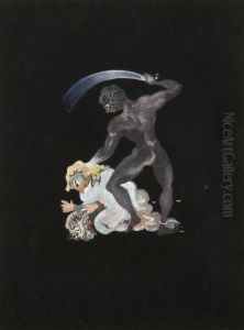 Illustrations Pour Le Livre 'salome' Par Oscar Wilde
