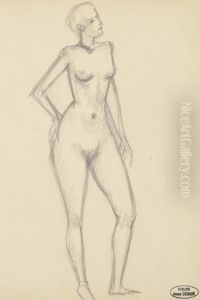 Femme Nue Debout