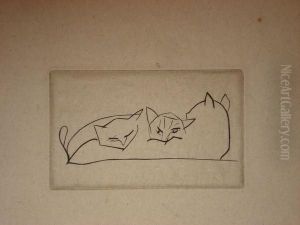 Chatte Et Ses Chatons