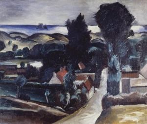 Paysage De Camiers (pas-de-calais) by Andre Derain