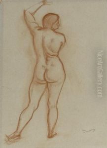 Femme Nue De Dos by Andre Derain