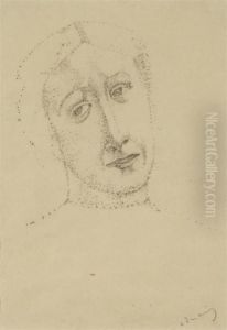 Tete De Femme by Andre Derain