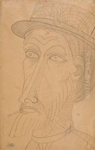 L'homme A La Cigarette by Andre Derain