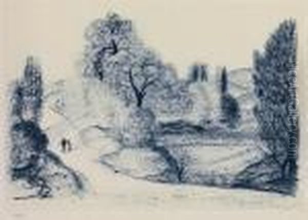 Paysage Bleu - view 1