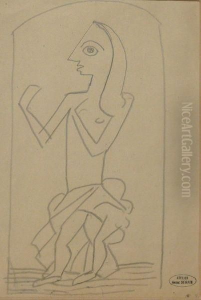 Danseuse De Profil - view 1