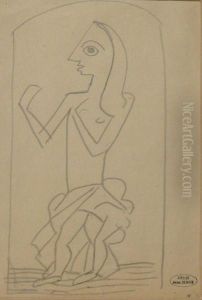 Danseuse De Profil by Andre Derain