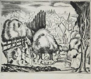Paysage (le Morin) by Andre Derain
