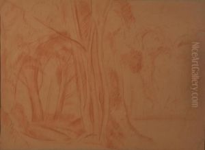 Paysage Aux Arbres by Andre Derain