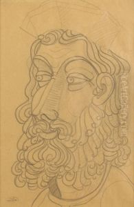 Barbu Au Chapeau by Andre Derain