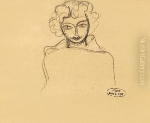 Femme Au Cadre by Andre Derain