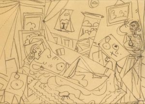 L'atelier by Andre Derain