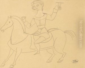 Le Cavalier by Andre Derain