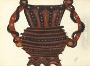 Vase Brun Et Noir by Andre Derain