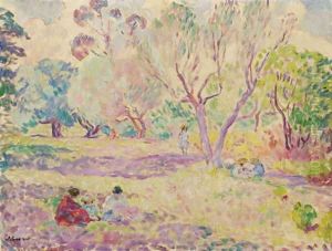 Apres-midi dans les bois by Henri Lebasque