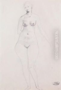 Modele Nu Debout by Andre Derain