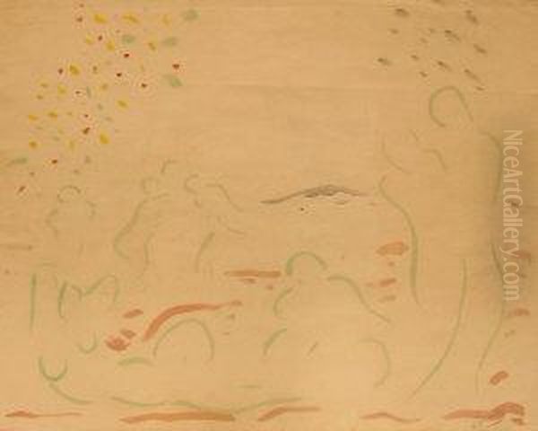 Figures In Landscape - view 1