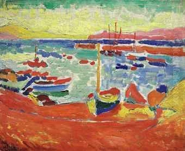 Bateaux A Collioure - view 1