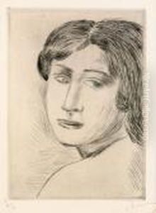 Tete De Femme by Andre Derain