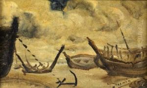 Maree Basse A Camaret by Andre Derain