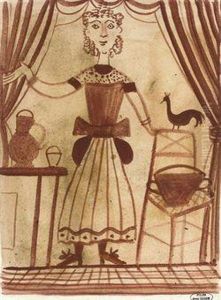 Femme A L'oiseau by Andre Derain