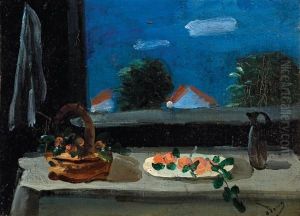 Still Life With Vista by Andre Derain