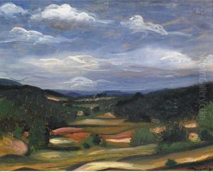 Paysage Aux Environs De Saint-maximin by Andre Derain