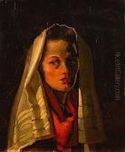 Portrait De Femme Au Chle by Andre Derain