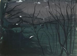Paysage Nocturne (projet De Decor) by Andre Derain