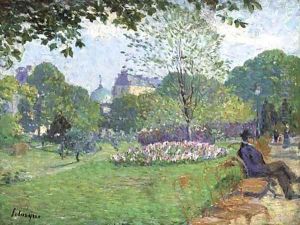 Le Parc de Saint-Cloud by Henri Lebasque